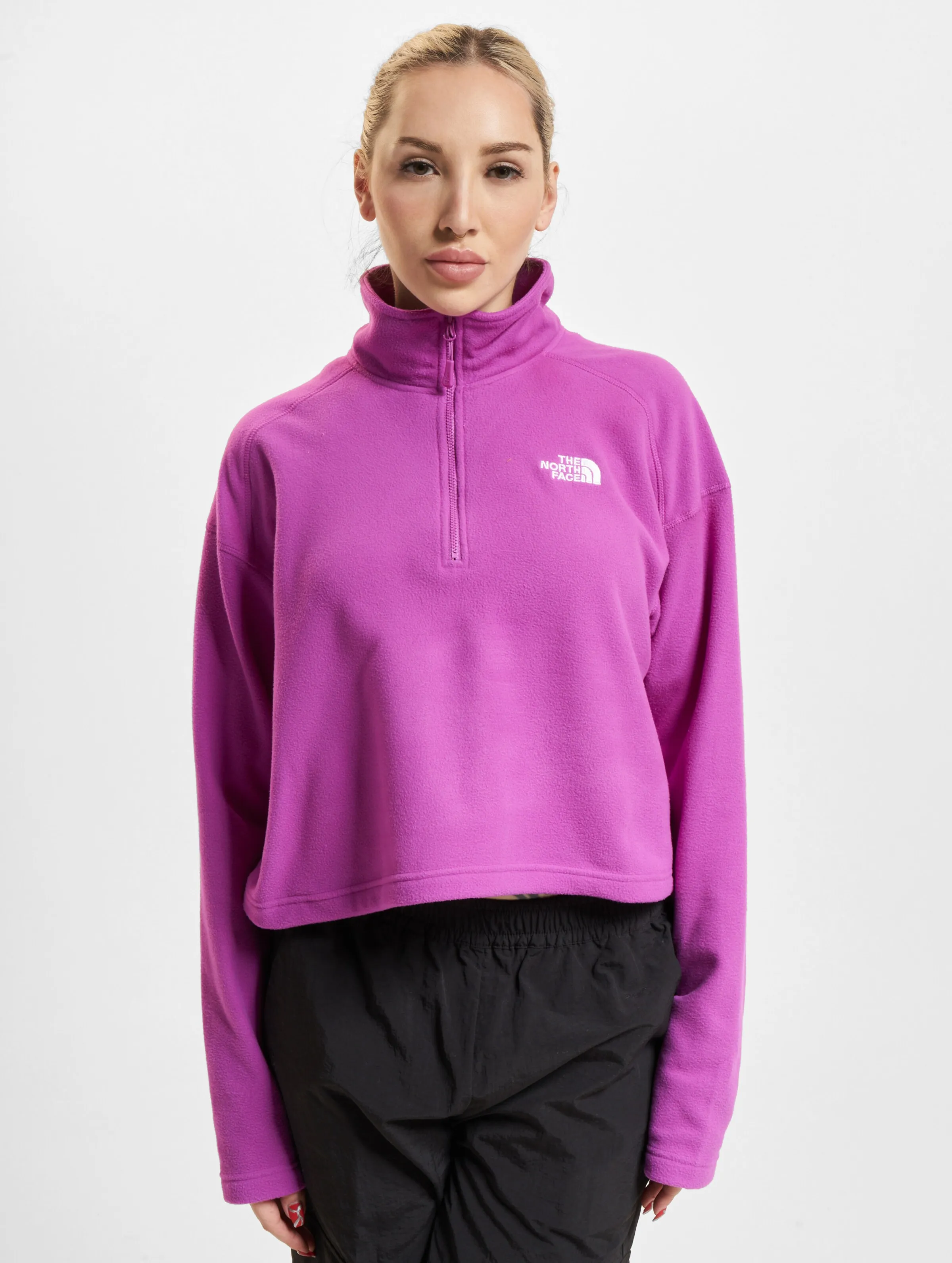 100 Glacier Cropped 1/4 Zip