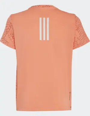 Adidas Camiseta AEROREADY Allover Print 3 bandas