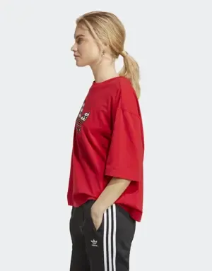 Adidas Camiseta Originals Houndstooth Trefoil Infill