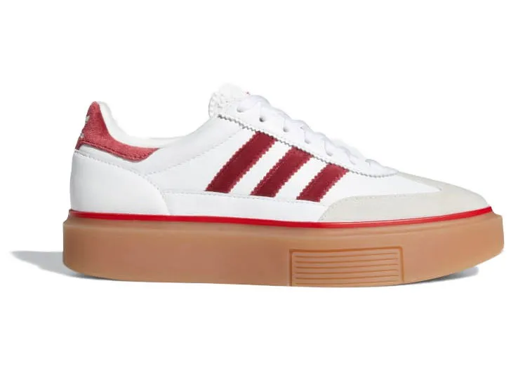 adidas Originals Super Sleek 72 White Burgundy Gum W