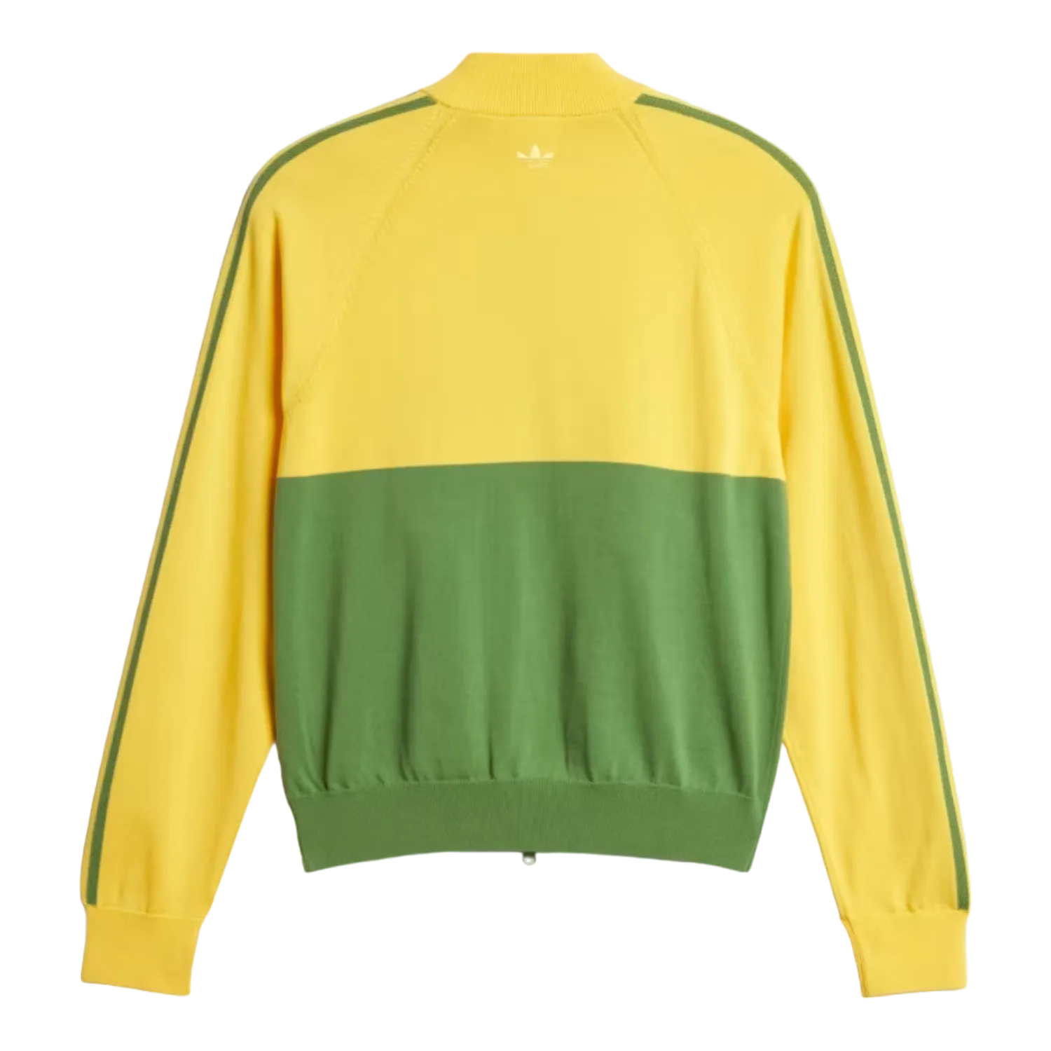 adidas Wales Bonner Nylon Knit Track Top Bold Gold / Crew Green IW1174