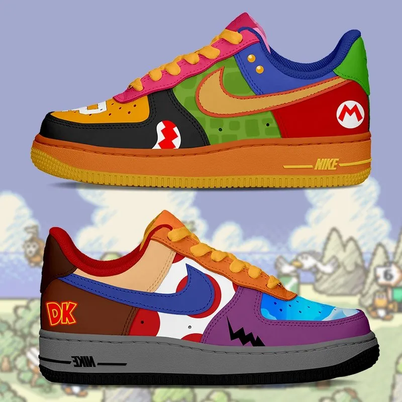 AIR FORCE 1 NIOS  MARIO BROS COLLAGE