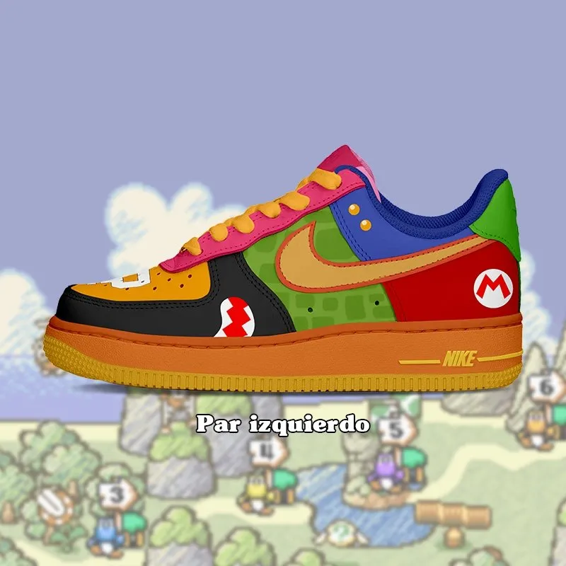 AIR FORCE 1 NIOS  MARIO BROS COLLAGE