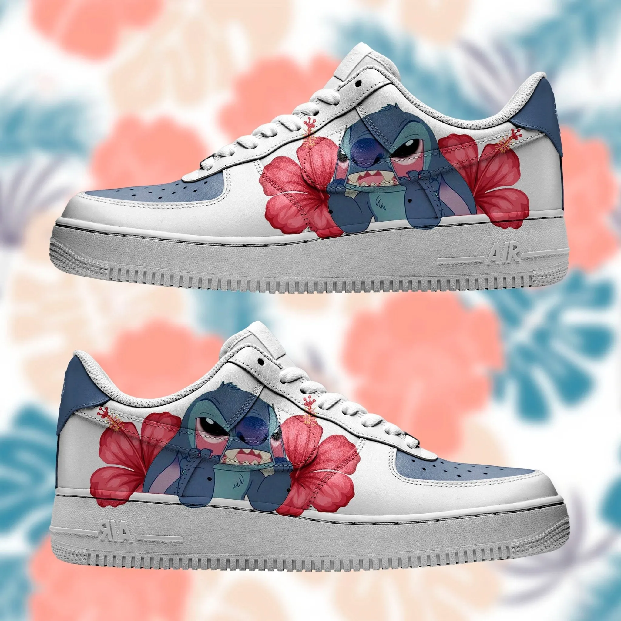 Air Force 1 x Stitch Flores