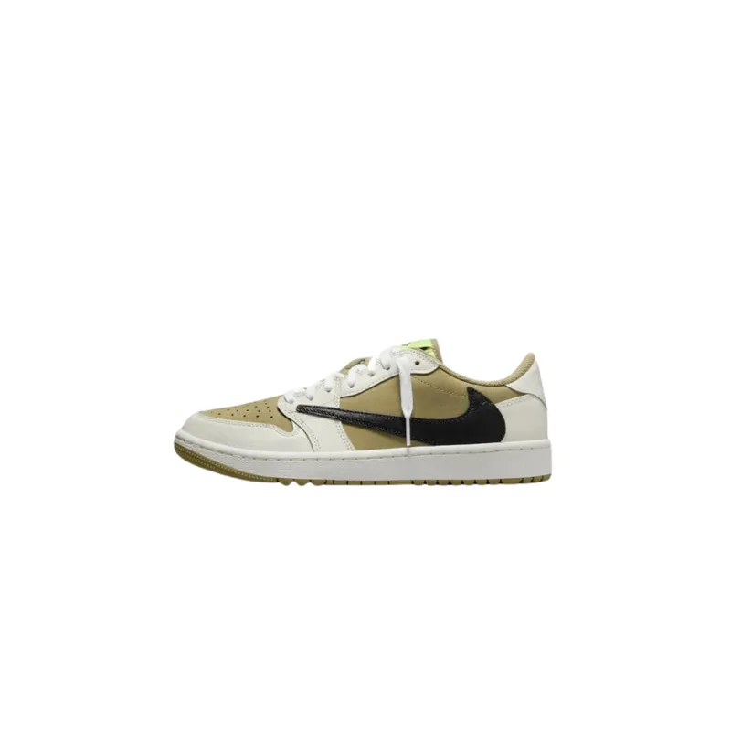 AIR JORDAN 1 LOW  NEUTRAL OLIVE TRAVIS SCOTT