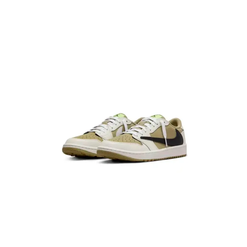 AIR JORDAN 1 LOW  NEUTRAL OLIVE TRAVIS SCOTT