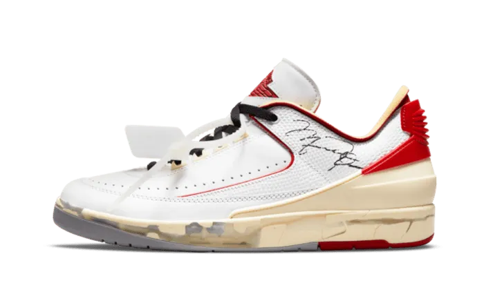 AIR JORDAN 2 RETRO LOW SP OFFWHITE WHITE RED