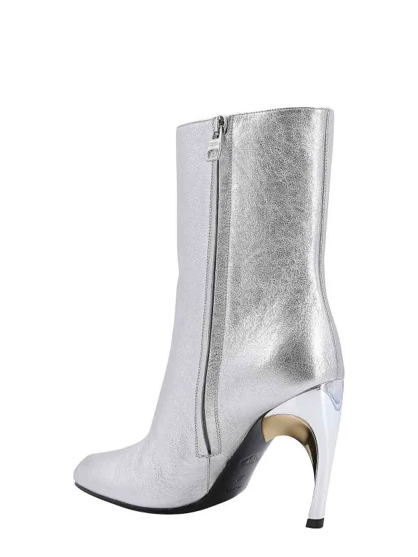 Alexander Mcqueen Botines - Plata