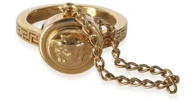 Anillo de moda Versace Medusa en metal base 