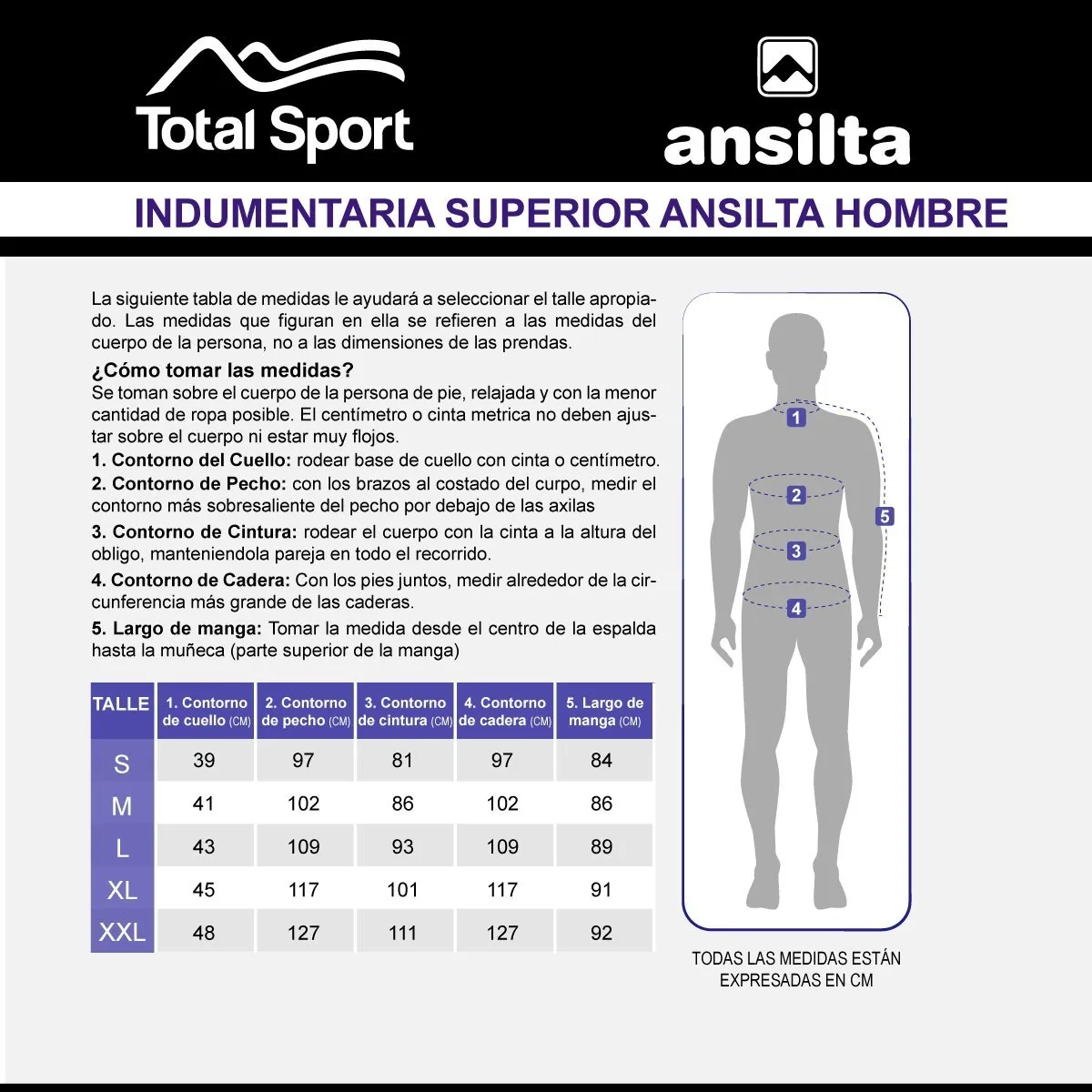 Ansilta Campera Antartida 3 Pluma – Hombre 141152350