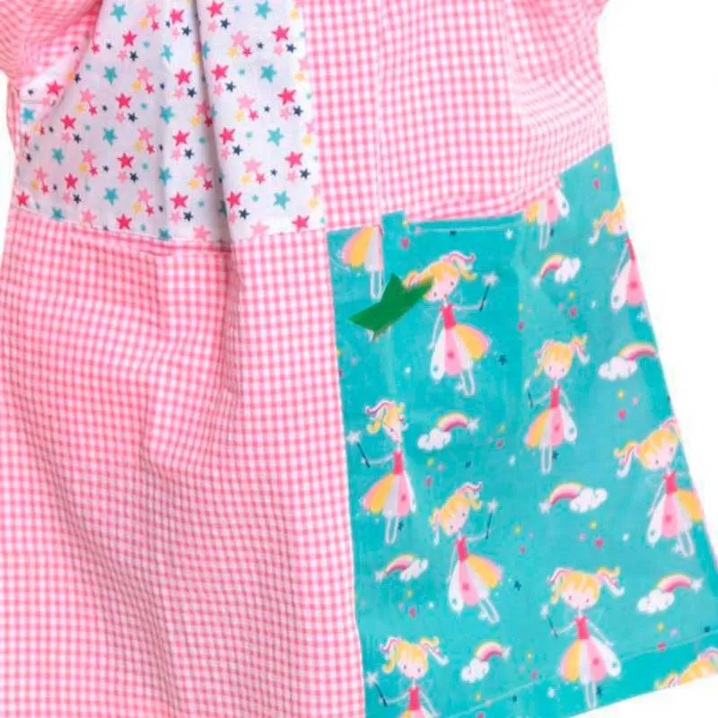 Babi infantil rosa con goma Hada