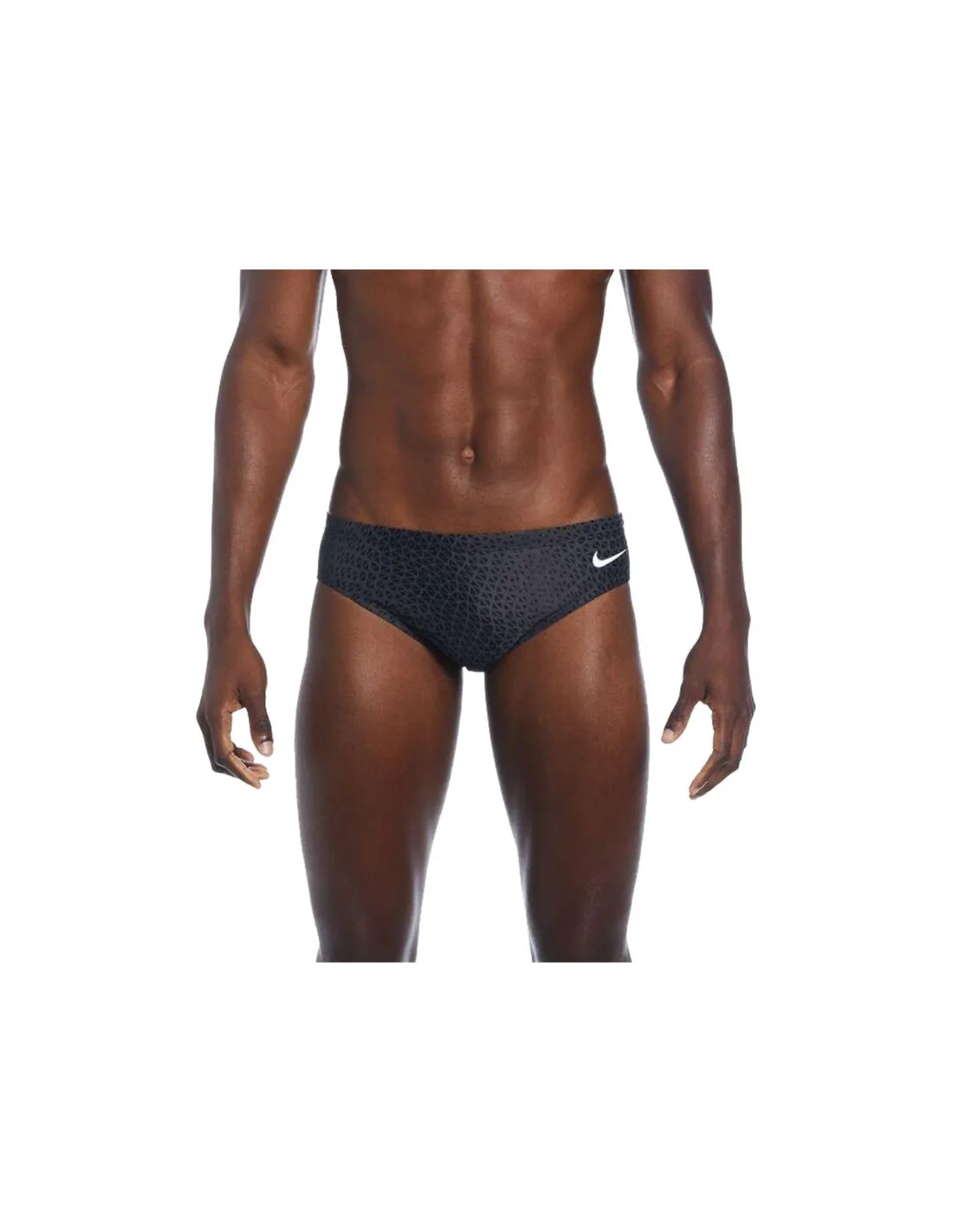 Bañador de Natación Nike Hydrastrong Delta Hombre Negro