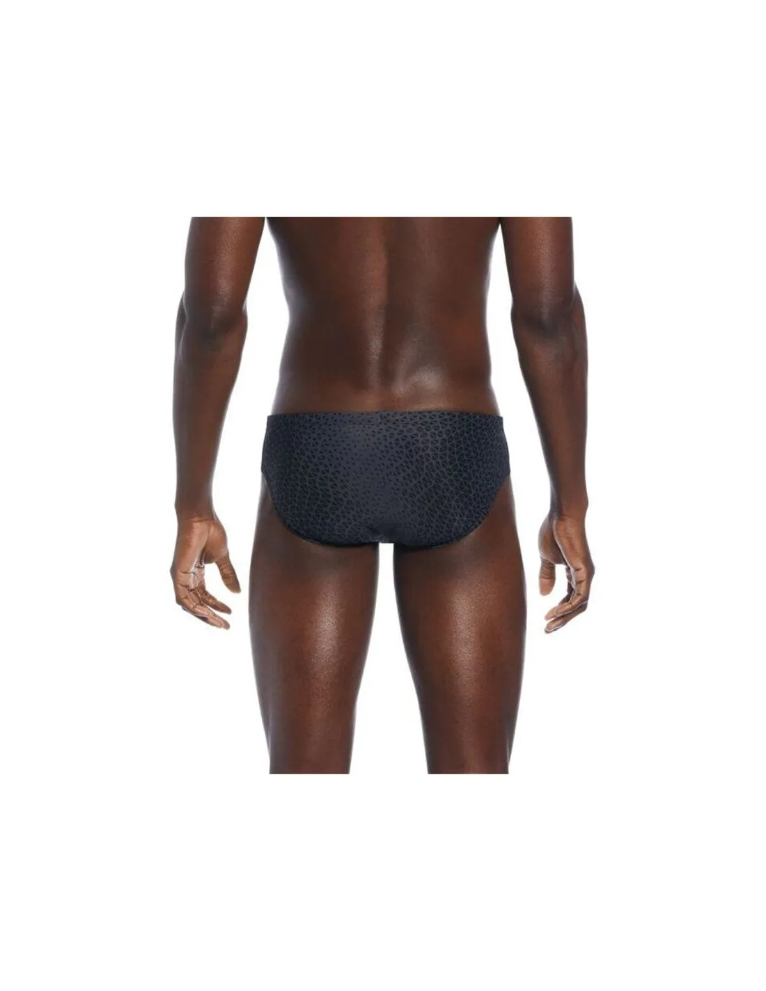 Bañador de Natación Nike Hydrastrong Delta Hombre Negro