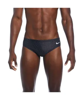 Bañador de Natación Nike Hydrastrong Delta Hombre Negro