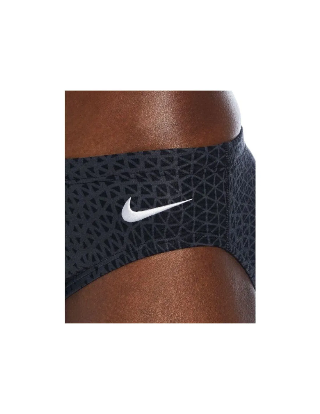 Bañador de Natación Nike Hydrastrong Delta Hombre Negro