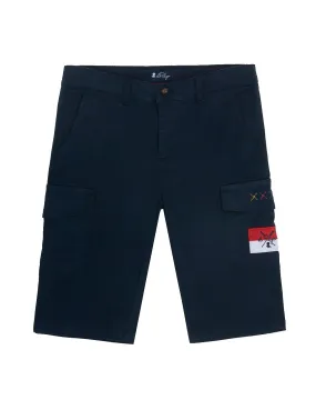 Bermuda Niño Patch Cargo El Pulpo