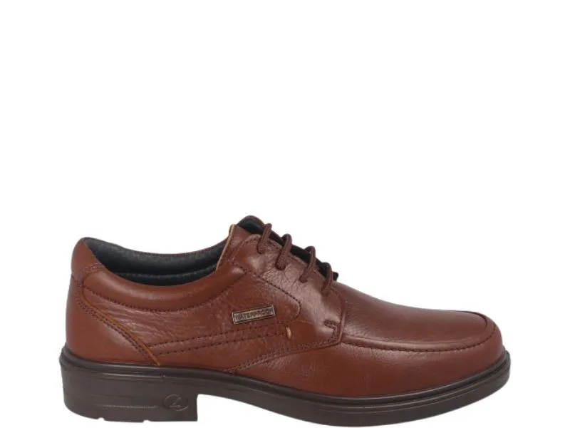 BLUCHER DE PIEL WATERPROOF LUISETTI EN COLOR CUERO 33601ST