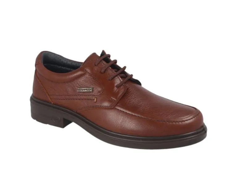 BLUCHER DE PIEL WATERPROOF LUISETTI EN COLOR CUERO 33601ST