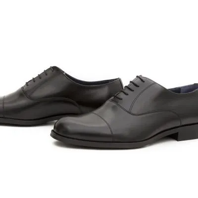 Blucher hombre negro Don comodon