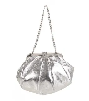 Bolso de fiesta en color plata