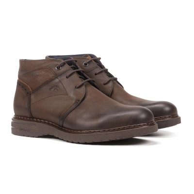 Botin hombre Fluchos cordon marron