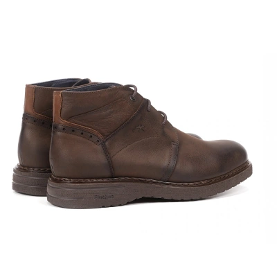 Botin hombre Fluchos cordon marron