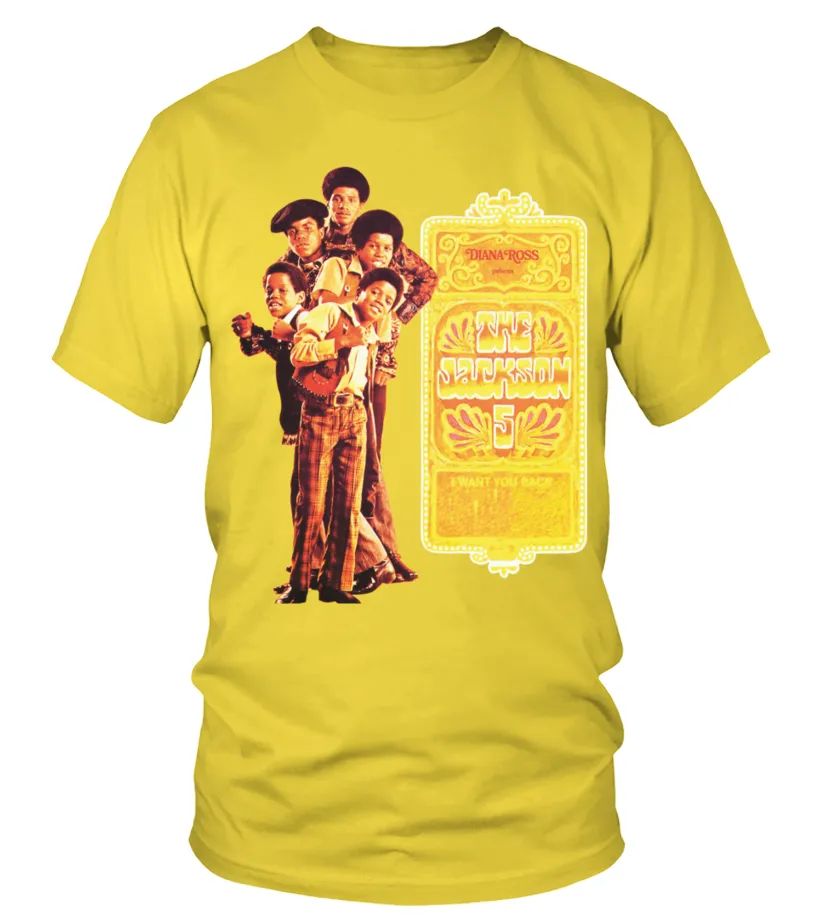 BSA-YL. The Jackson Five, Diana Ross Presents The Jackson 5 Camiseta cuello redondo Unisex