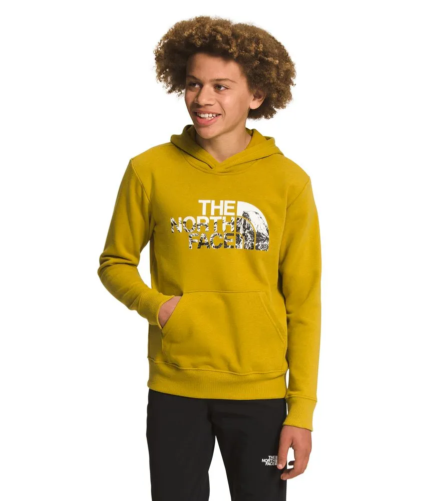 Buzo Camp Fleece P/O Deportivo Mostaza Niño The North Face