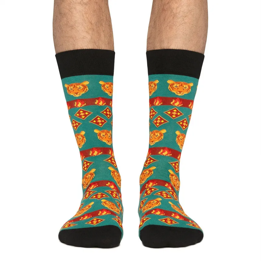 Calcetines Jimmy Lion Flaming Tiger Unisex 