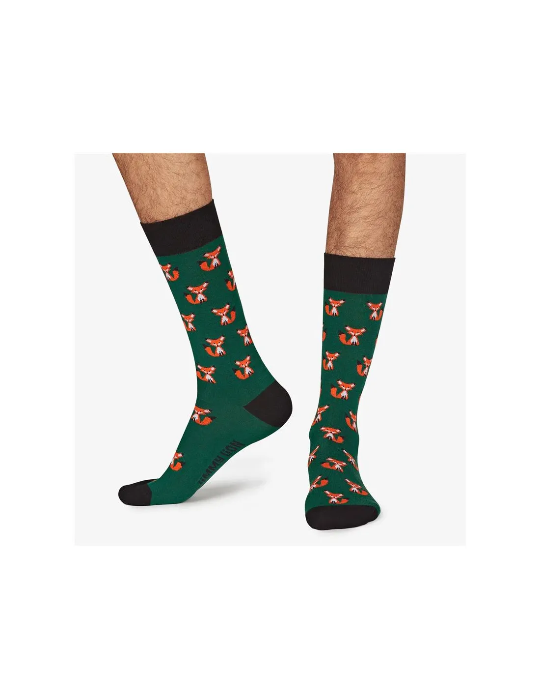 Calcetines Jimmy Lion Fox Verde Oscuro