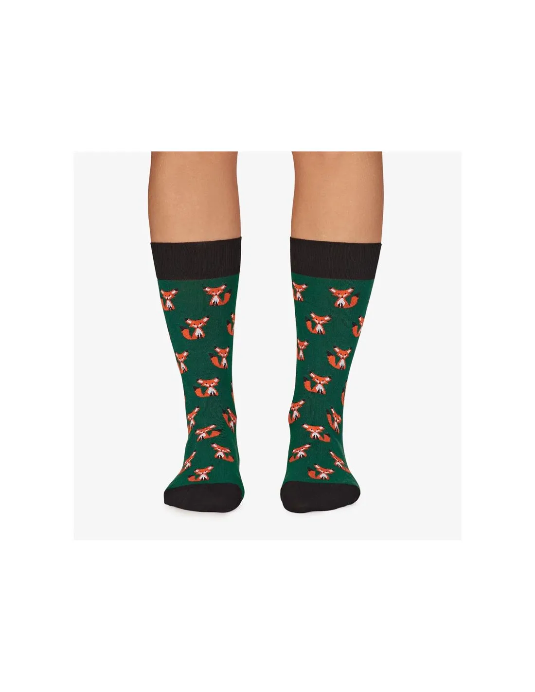 Calcetines Jimmy Lion Fox Verde Oscuro