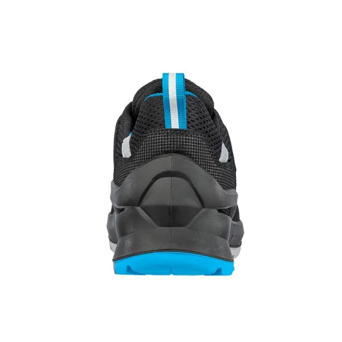 Calzado de seguridad vegano Albatros Fastpack Negro/azul Low S1PL ESD FO SR