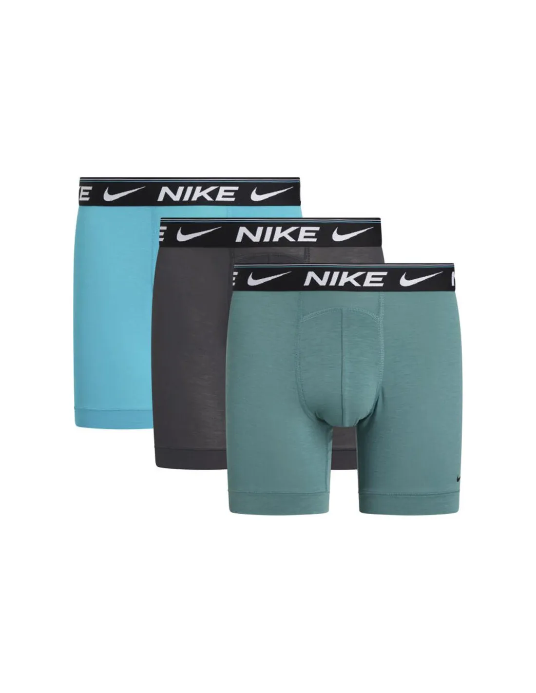 Calzoncillos Nike Boxer Brief 3Pk Hombre Antracita