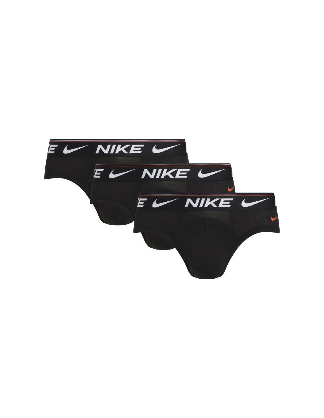 Calzoncillos Nike Hip Brief 3Pk Hombre Negro