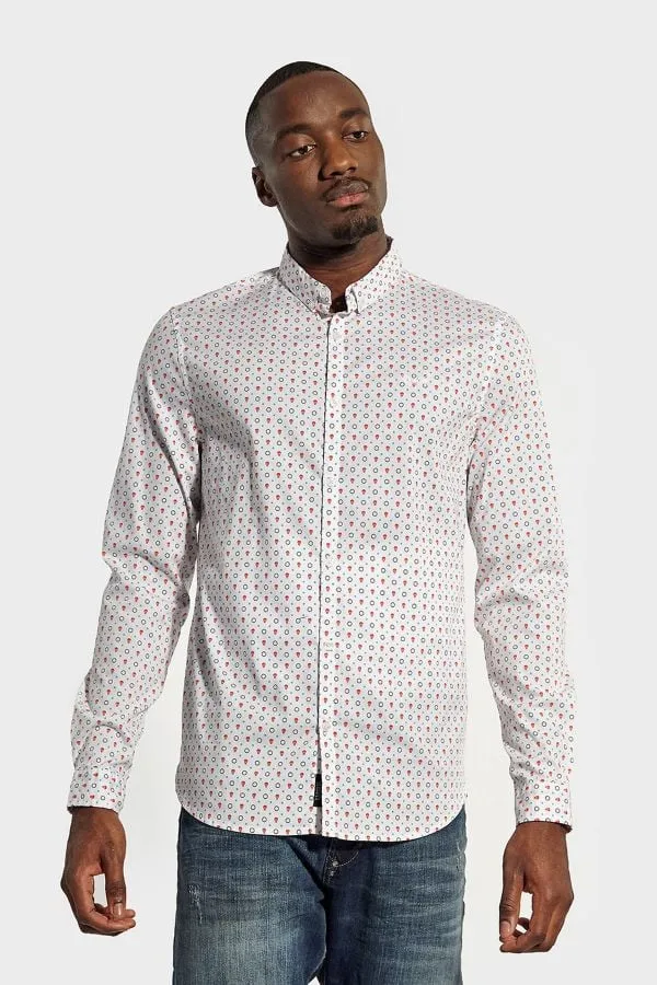 Camisa Hombre Kaporal Cati White