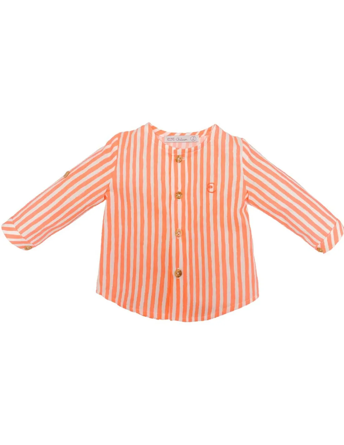 Camisa Niño Rayas Coral  Colección Sunshine Eve Children