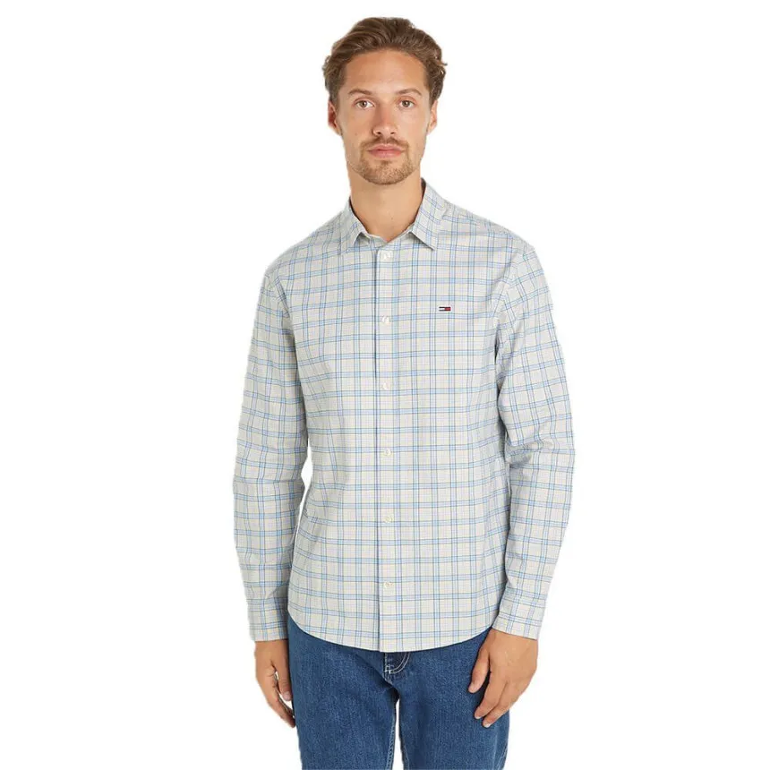 Camisa Tommy Hilfiger Oxford Check Para Hombre