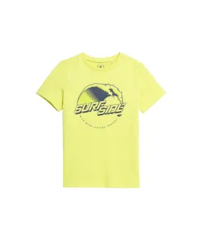 Camiseta 4F JTSM012 Niño Yellow