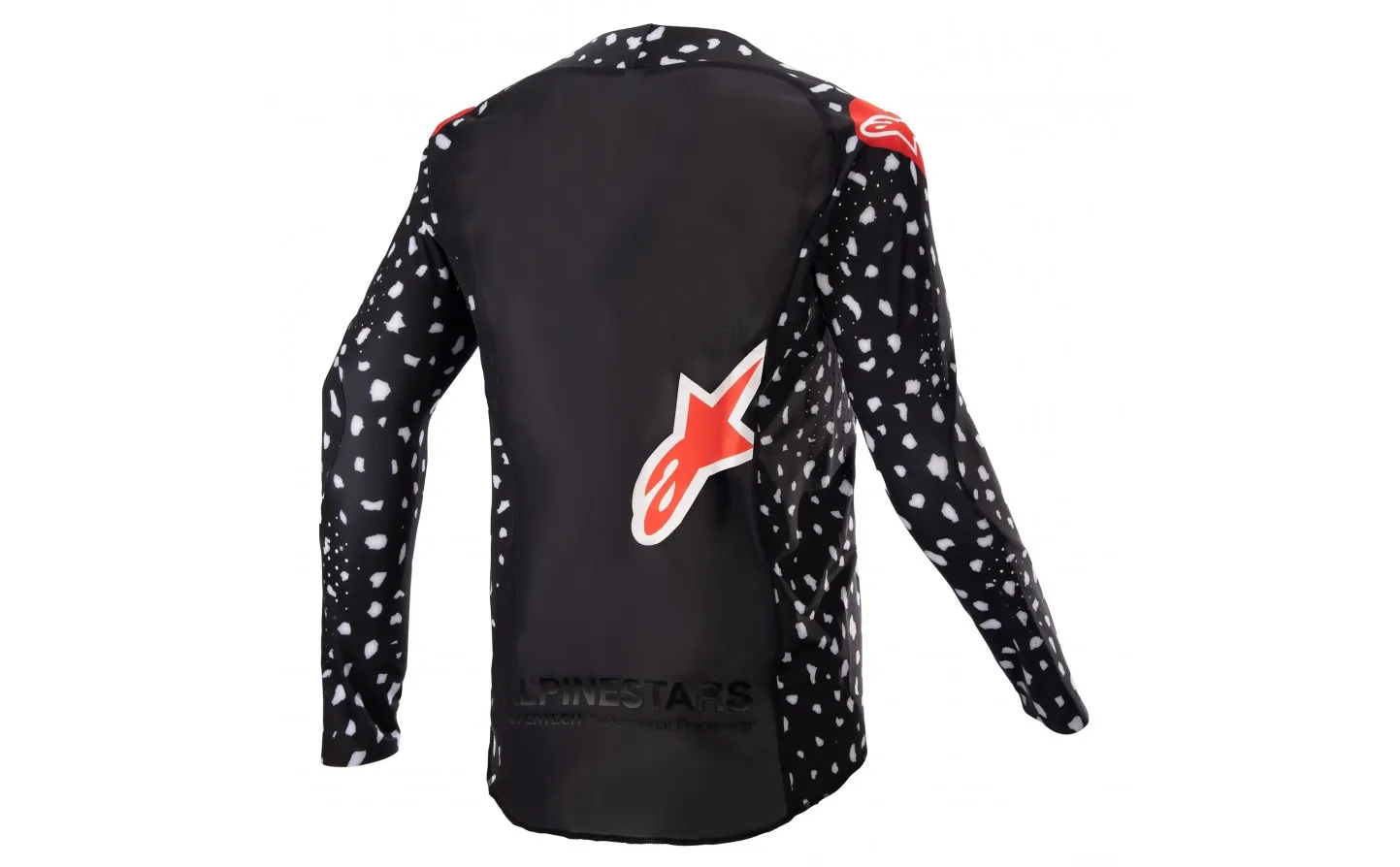 Camiseta Alpinestars Infantil Racer Norte Negro Neon Rojo |3770523-1397|