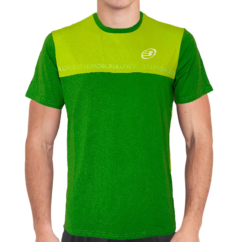 Camiseta Bullpadel Rebel Limon Fluor Vigore | Bullpadel