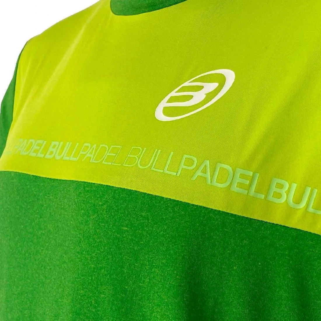 Camiseta Bullpadel Rebel Limon Fluor Vigore | Bullpadel