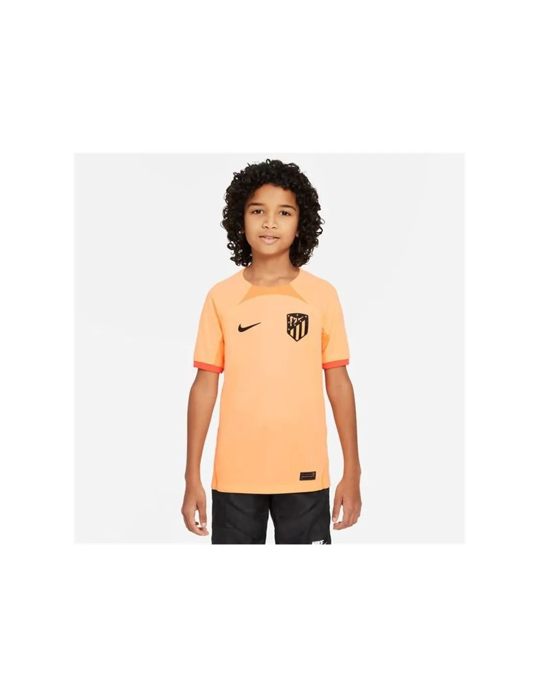 Camiseta de fútbol Nike Atlético Madrid naranja Niño