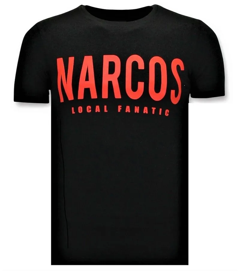 Camiseta de Hombre - Narcos Pablo Escobar - Negro