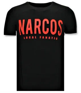 Camiseta de Hombre - Narcos Pablo Escobar - Negro