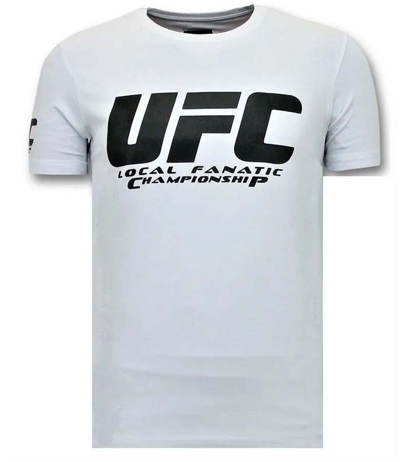 Camiseta de Hombre - UFC Championship - Blanco