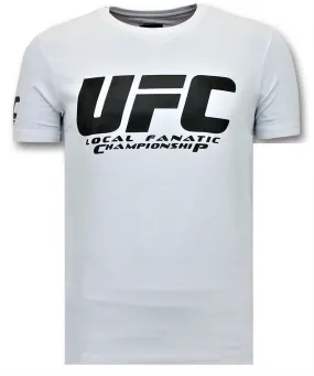 Camiseta de Hombre - UFC Championship - Blanco