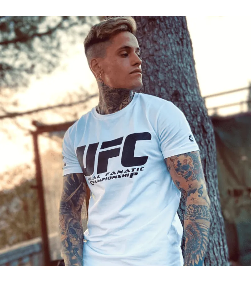 Camiseta de Hombre - UFC Championship - Blanco