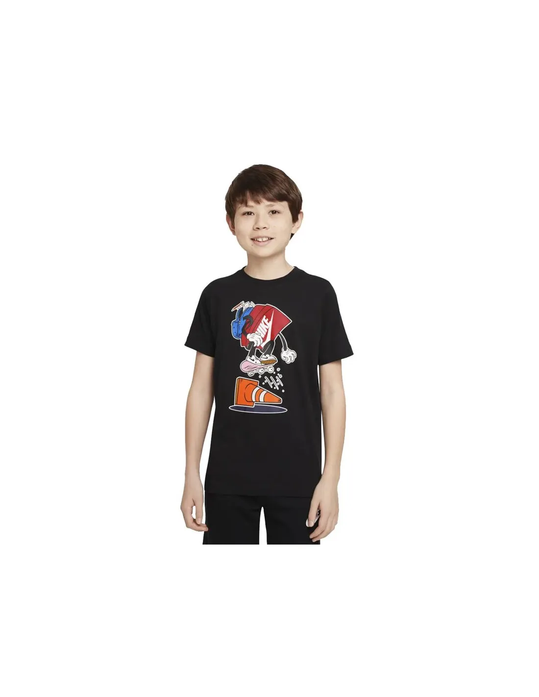 Camiseta de manga corta Nike Sportswear Niño Black