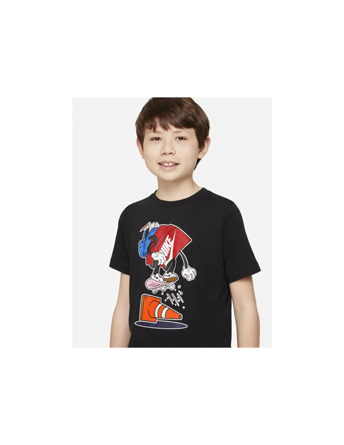 Camiseta de manga corta Nike Sportswear Niño Black