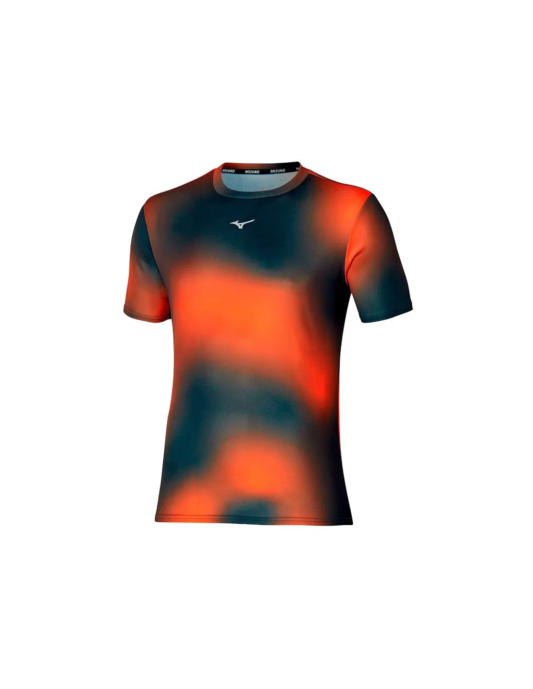 Camiseta De Running Mizuno Core Graphic Hombre Naranja